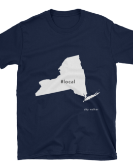 Navy New York State Local t-shirt