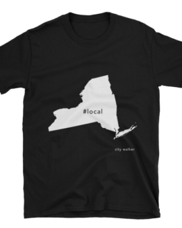 Black New York State Local t-shirt