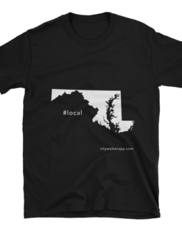 Black Maryland Local T-shirt
